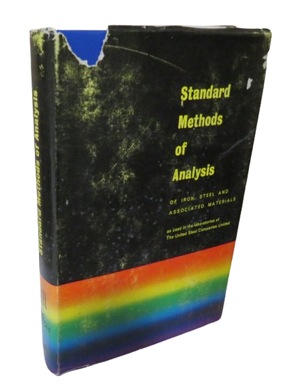 Standard Methods of Analysis of Iron, Steel, and Associated Materials, 1961 book front cover