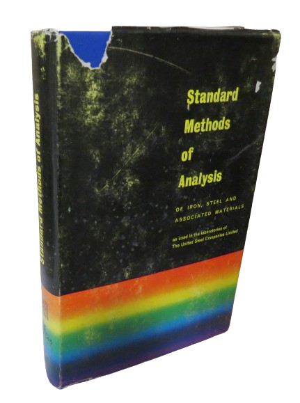 Standard Methods of Analysis of Iron, Steel, and Associated Materials, 1961