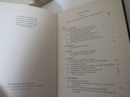 Standard Methods of Analysis of Iron, Steel, and Associated Materials, 1961 book image 6