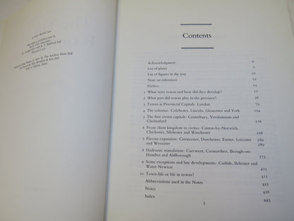 The Towns of Roman Britain By John Wacher 1978