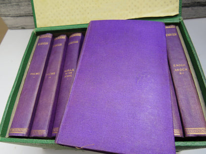 The Works of Alfred Tennyson 1870 Small Book Set