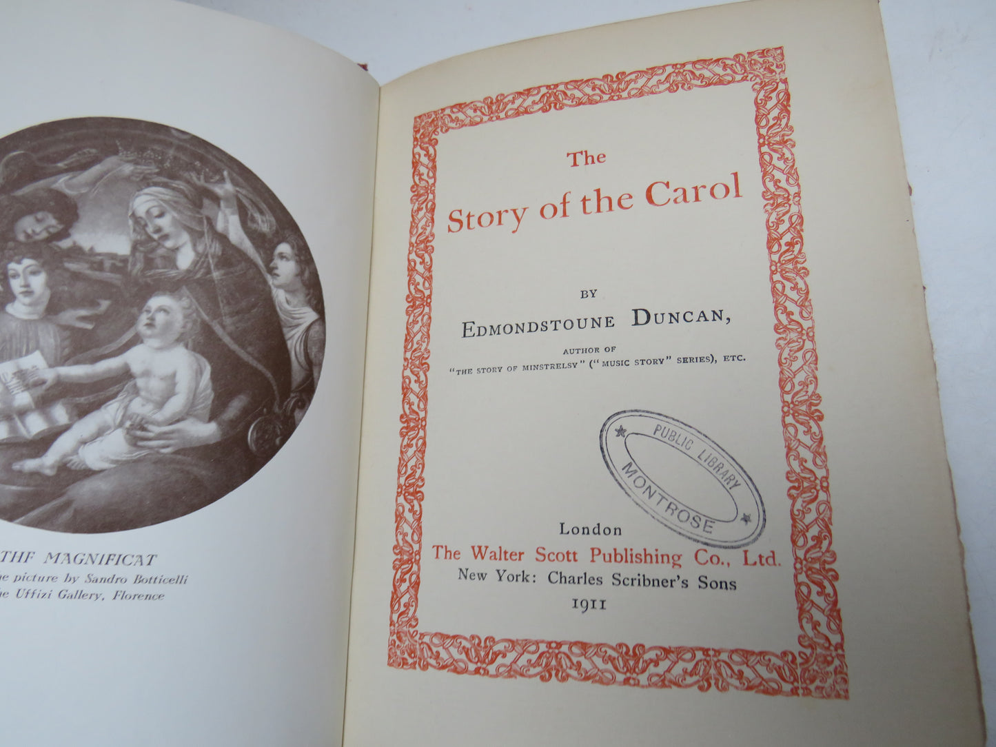 The Story of The Carol By Edmondstoune Duncan 1911