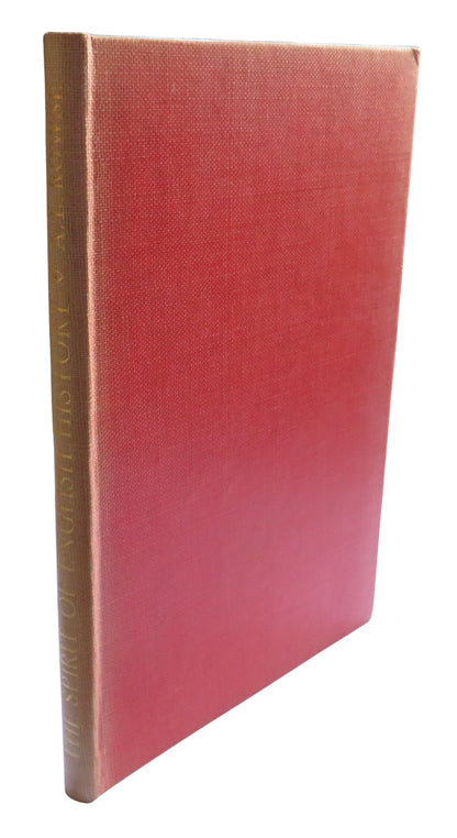 The Spirit of English History By A. L. Rowse 1944 book front cover
