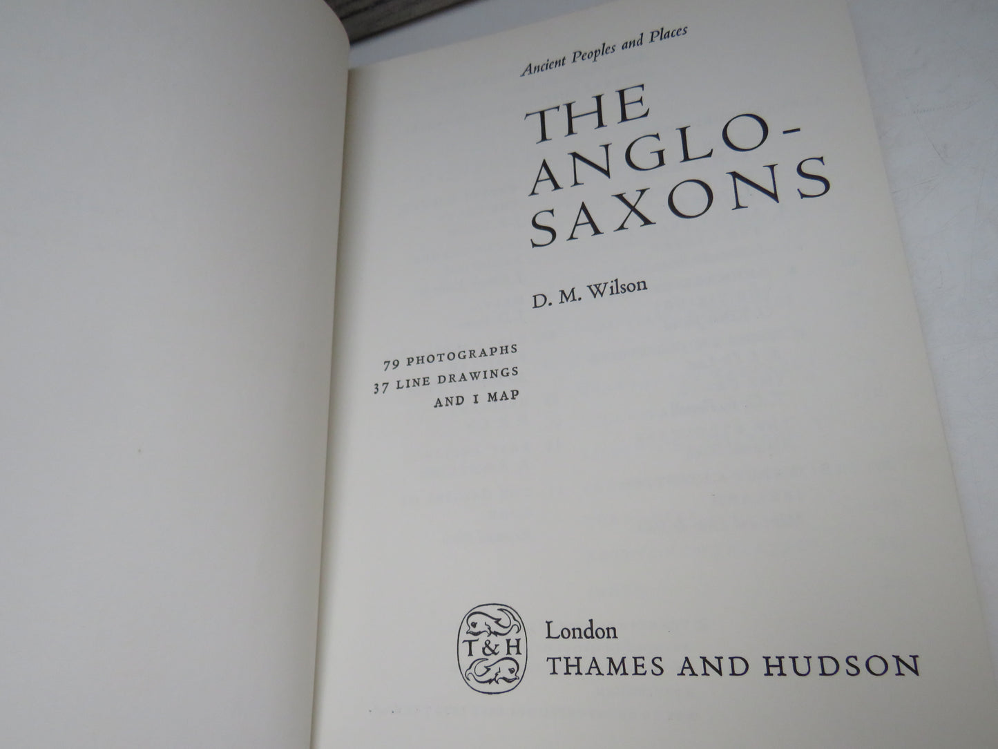 The Anglo-Saxons General By D.M. Wilson 1960