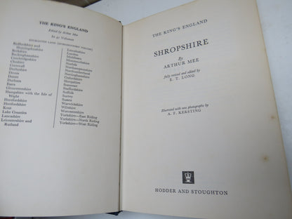 The King's England Shropshire By Arthur Mee 1968 book image 4