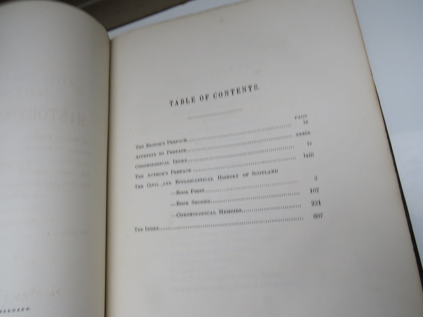 The Civil and Ecclesiastical History of Scotland By Thomas Innes A.D. LXXX - DCCCXVIII - Aberdeen Spalding Club 1853