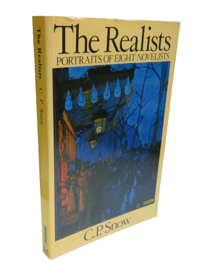 The Realists, Portraits of Eight Novelists by C. P. Snow, 1980 book front cover