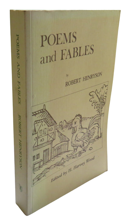 The Poems and Fables of Robert Henryson Schoolmaster of Dunfermline By H. Harvey Wood 1978 book front cover