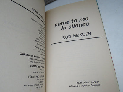 Come To Me In Silence By Rod McKuen 1976