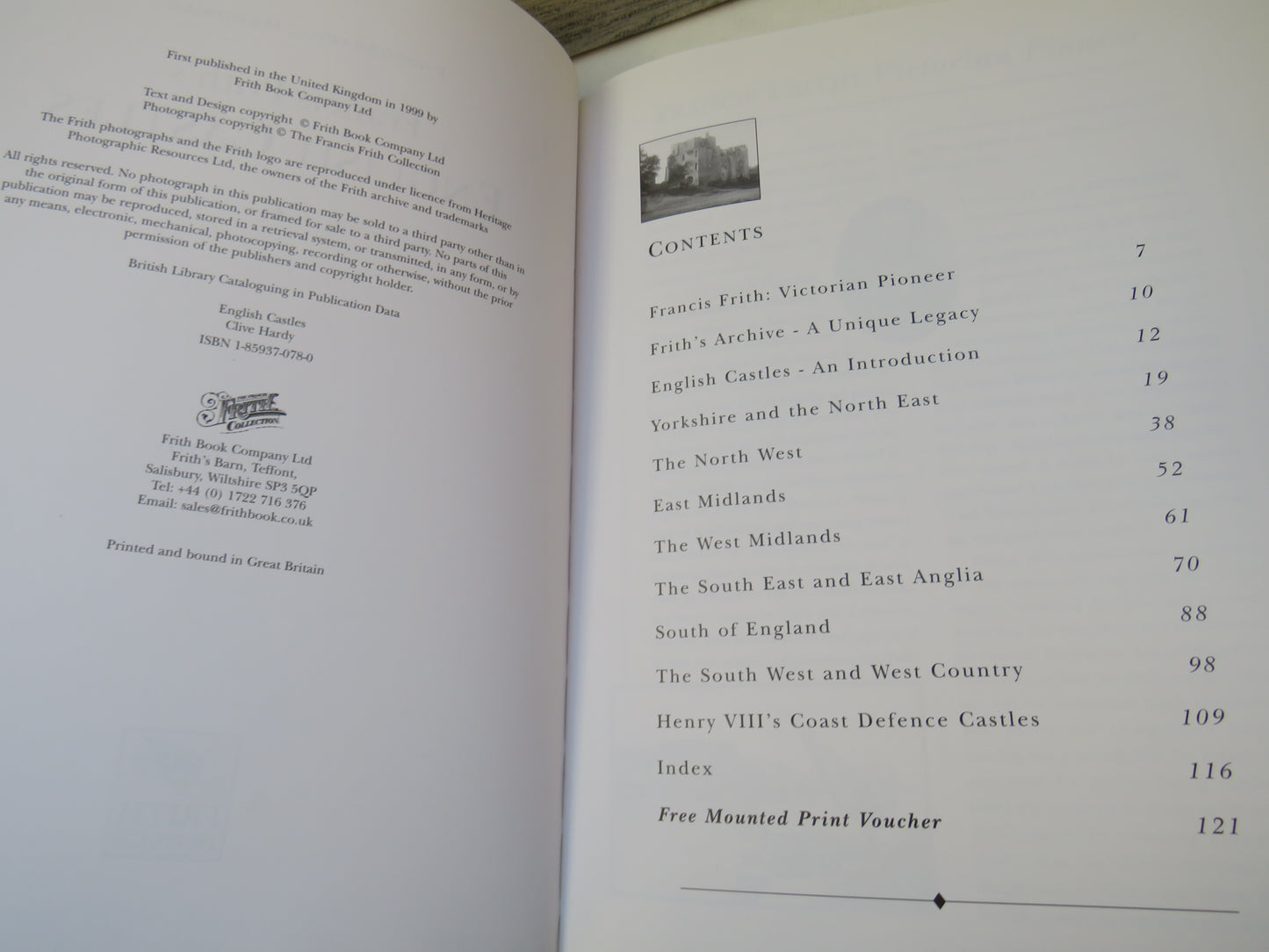 Francis Frith's English Castles By Clive Hardy