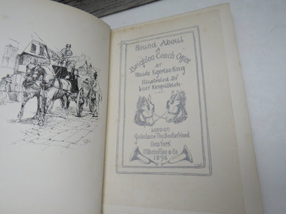 Round About A Brighton Coach Office By Maude Egerton King Illustrated By Lucy Kemp-welch 1896 book image 3