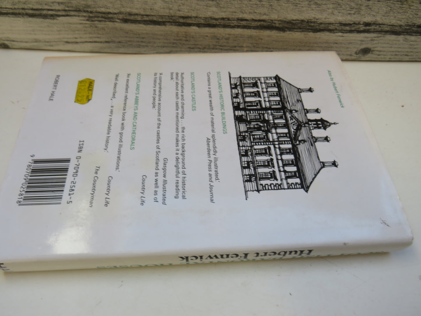 Scottish Baronial Houses By Hubert Fenwick 1986