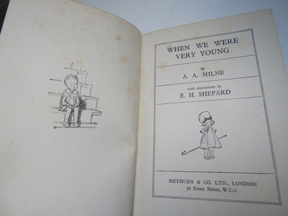 When We Were Very Young by A. A. Milne with Decorations by E. H. Shepard, 1959 book image 6