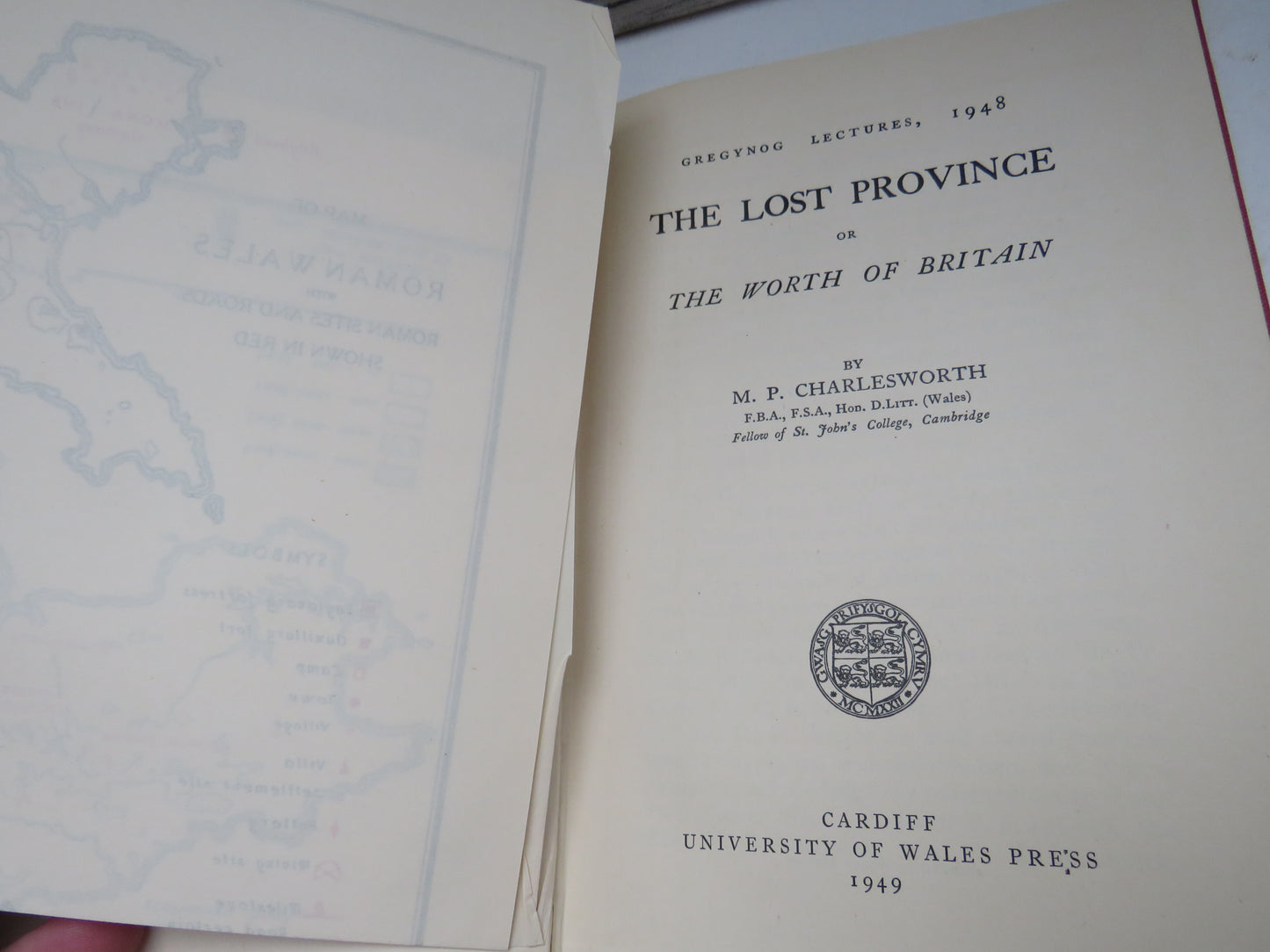 The Lost Province or The Worth of Britain By M.P. Charlesworth 1949