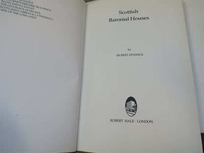 Scottish Baronial Houses By Hubert Fenwick 1986