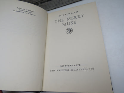 The Merry Muse By Eric Linklater 1959 1st Edition book image 3