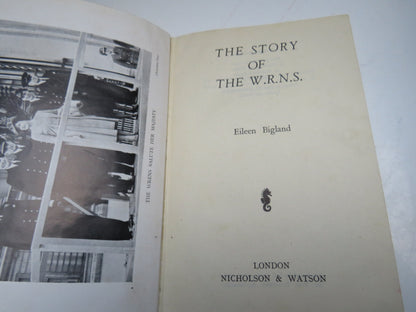 The Story of W. R. N. S by Eileen Bigland, 1946 book image 4