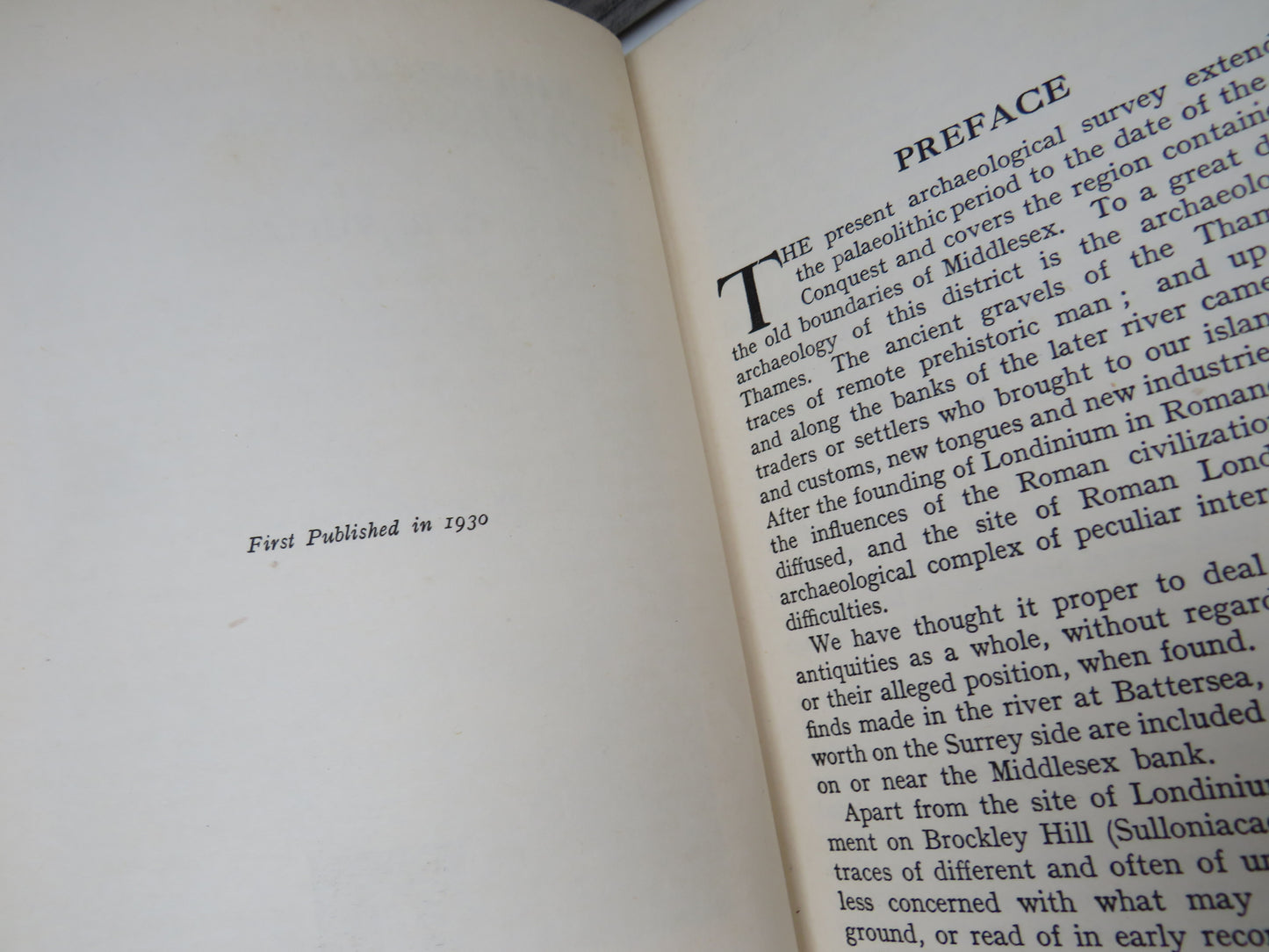 The Archaeology of Middlesex and London By C. E. Vulliamy 1930