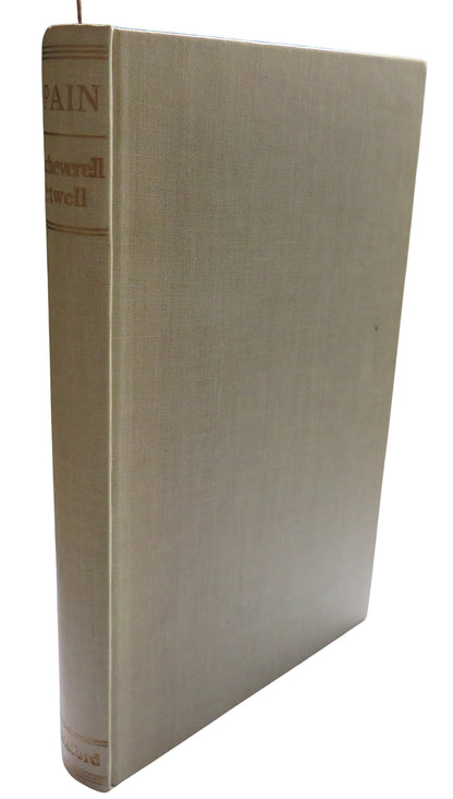 Spain By Sacheverell Sitwell 1955 book front cover