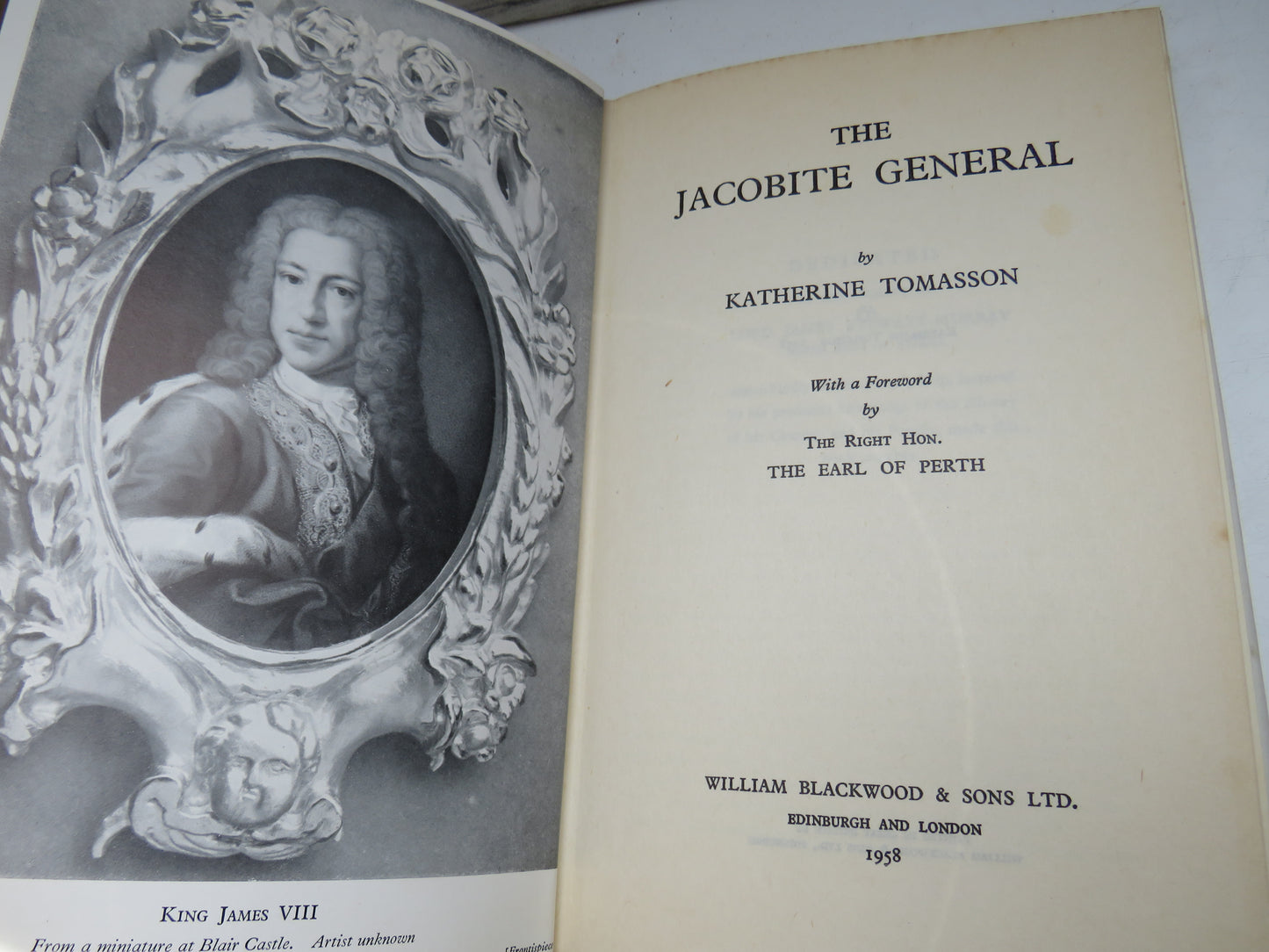 The Jacobite General By Katherine Tomasson 1958