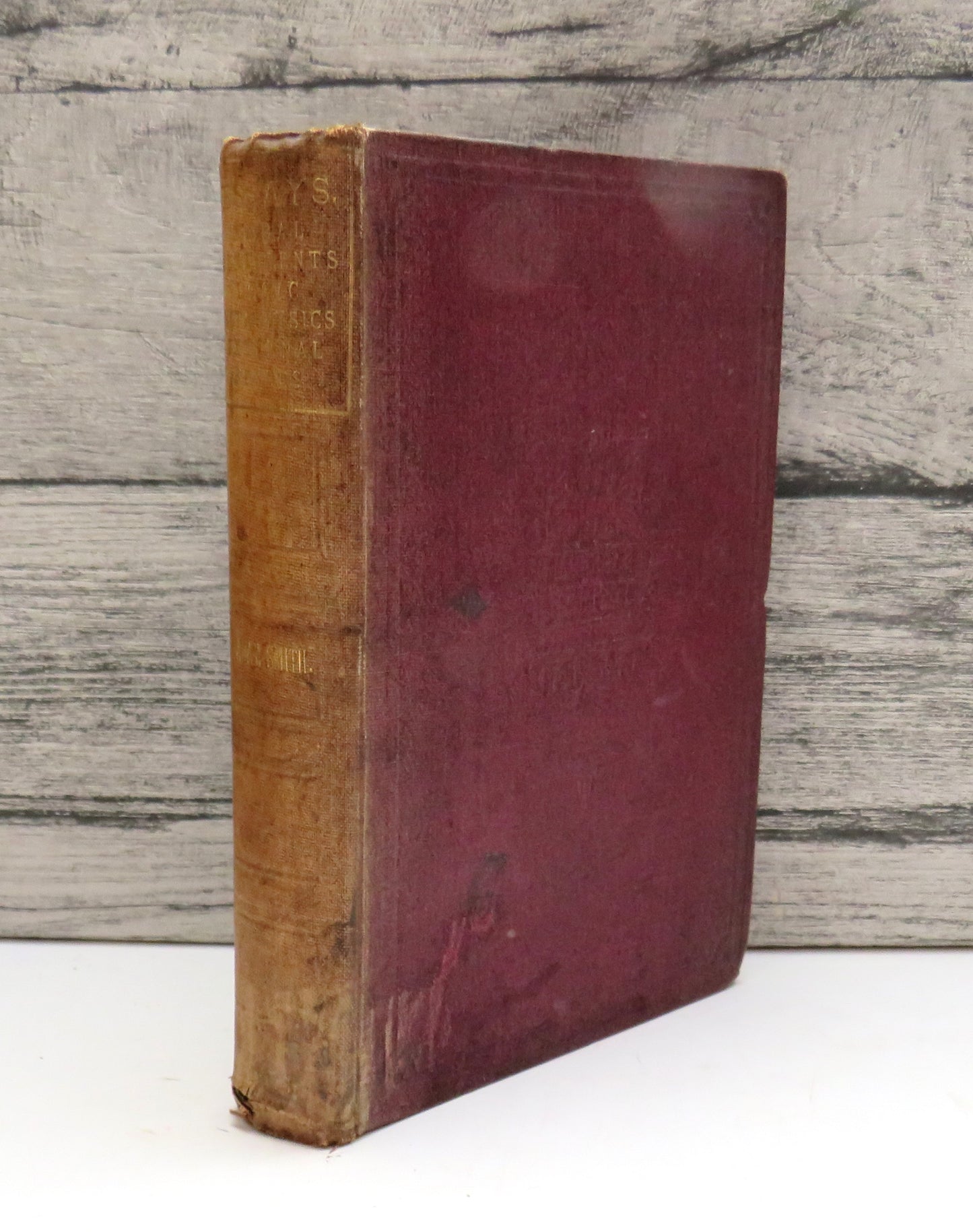 Essays On I. Moral Sentiments; II. Astronomical Inquiries; III. Formation of Languages; IV. History of Ancient Physics; V. Ancient Logic and Metaphysics; VI. The Imitative Arts; VII. Music, Dancing Poetry;   By Adam Smith 1869
