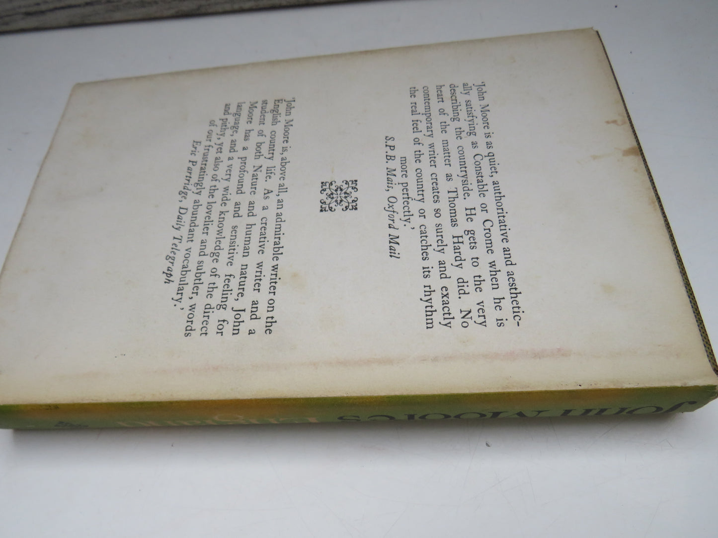 John Moore's England A Selection From His Writings Chosen by Eric Linklater 1970
