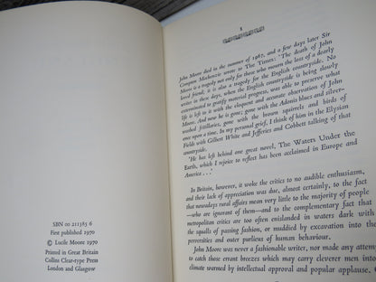 John Moore's England A Selection From His Writings Chosen by Eric Linklater 1970