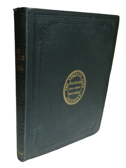Ane Account of The Familie of Innes Compiled By Duncan Forbes of Culloden 1698 With An Appendix of C book front cover