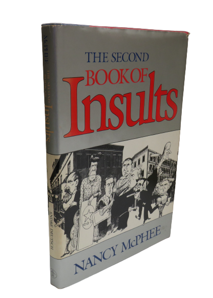 The Second Book of Insults By Nancy McPhee 1981 book front cover