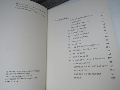Wessex Before The Celts By J.F.S. Stone 1963