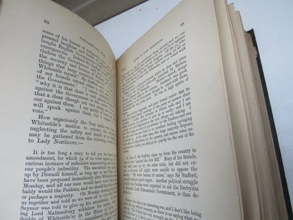 Life, Letters, And Diaries of Sir Stafford Northcote First Earl Of Iddesleigh By Andrew Lang 1891 book image 7