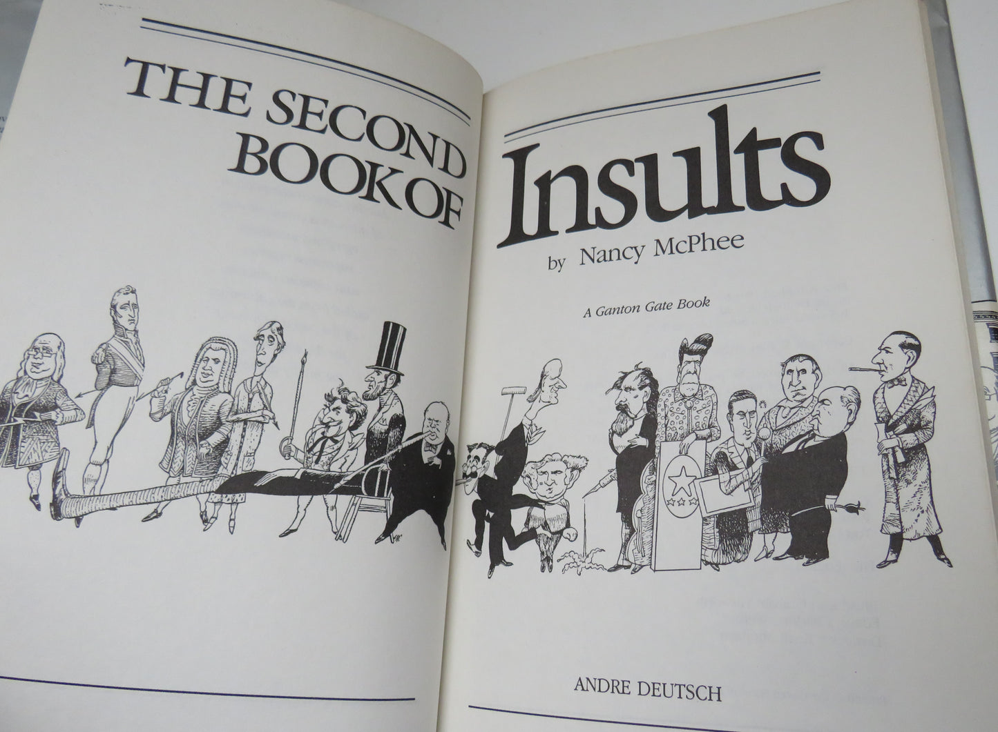 The Second Books of Insults By Nancy McPhee 1981