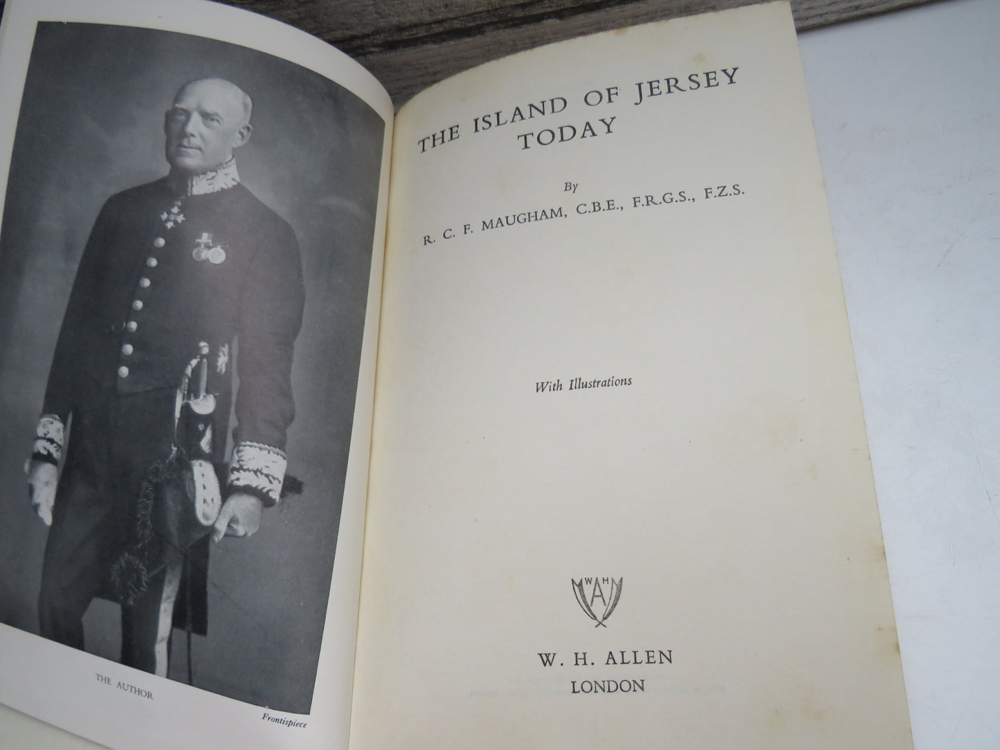 The Island of Jersey Today By R. C. F. Maugham 1950