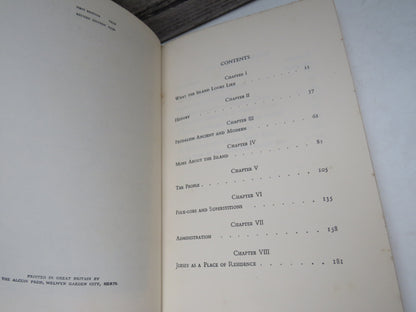 The Island of Jersey Today By R. C. F. Maugham 1950