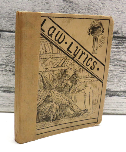 Law Lyrics New Edition (Abridged) 1888 book front cover