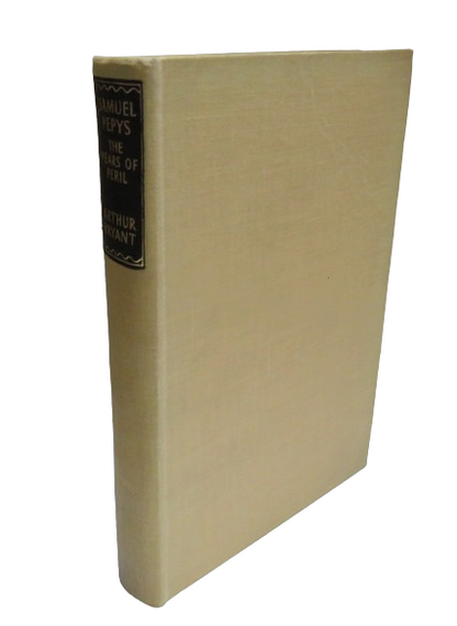 Samuel Pepys, The Years of Peril by Arthur Bryant, 1952 book front cover