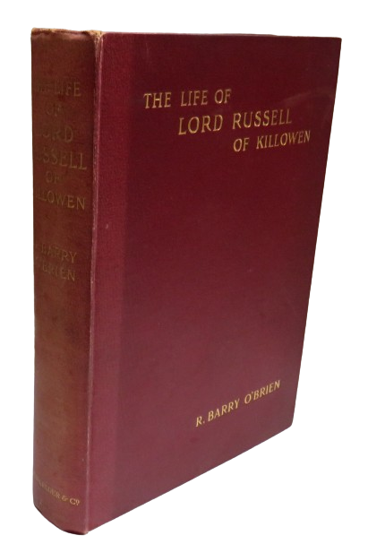 The Life of Lord Russell of Killowen By R. Barry O'Brien 1901 book front cover