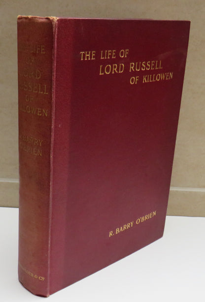 The Life of Lord Russell of Killowen By R. Barry O'Brien 1901 book image 2