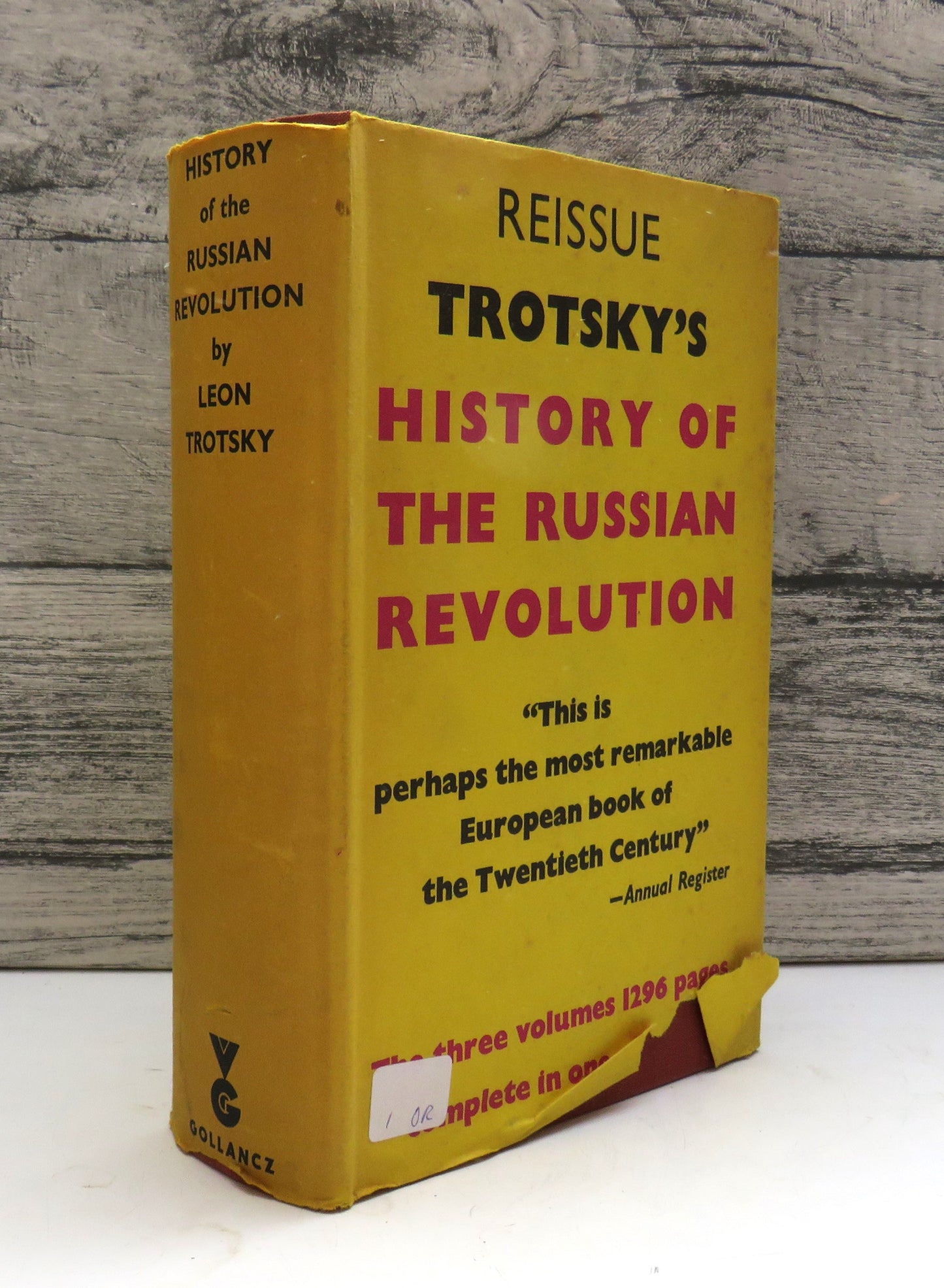 The History of the Russian Revolution By Leon Trotsky Translated From Russian By Max Eastman 1965