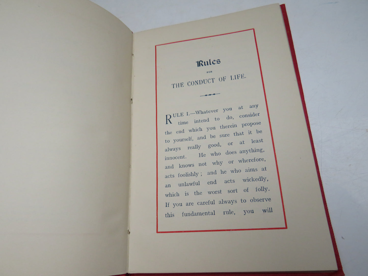 Some Rules For The Conduct of Life To Which Are Added A Few Cautions For The Use of Such Freeman of London