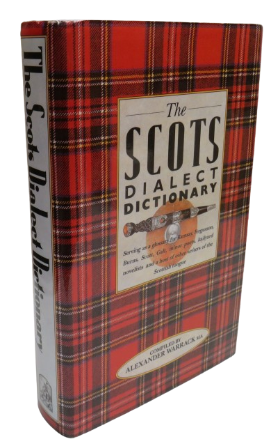 The Scots Dialect Dictionary Compiled By Alexander Warrack 1988 book front cover
