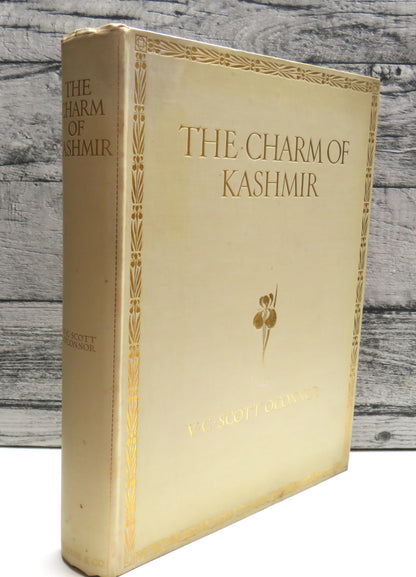 The Charm of Kashmir By V.C. Scott O'Connor 1920 With 16 Coloured Plates and 24 Illustrations book front cover