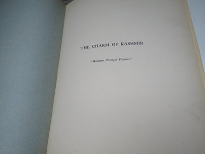 The Charm of Kashmir By V.C. Scott O'Connor 1920 With 16 Coloured Plates and 24 Illustrations book image 3