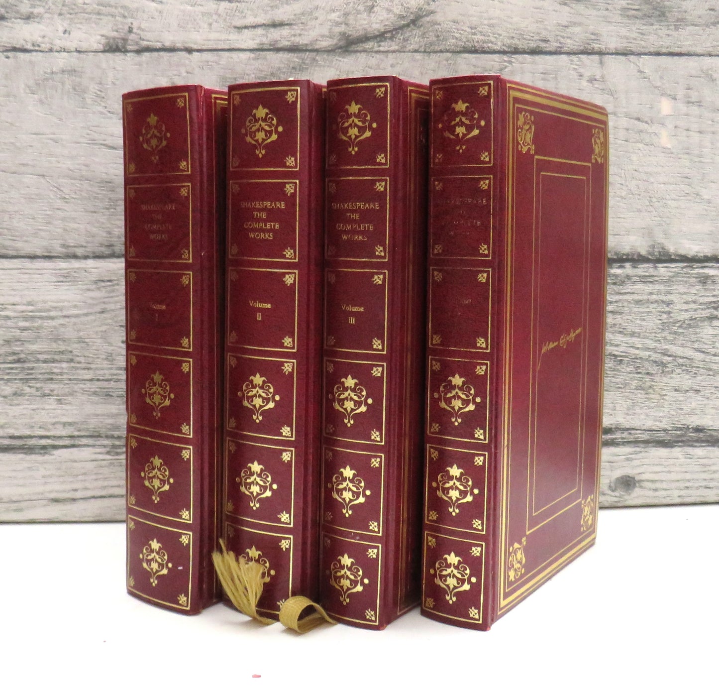 Shakespeare The Complete Works 4 Volumes 1995