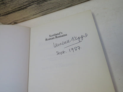 Scotland's Roman Remains An Introduction and Handbook By Lawrence Keppie 1986 Author Signed