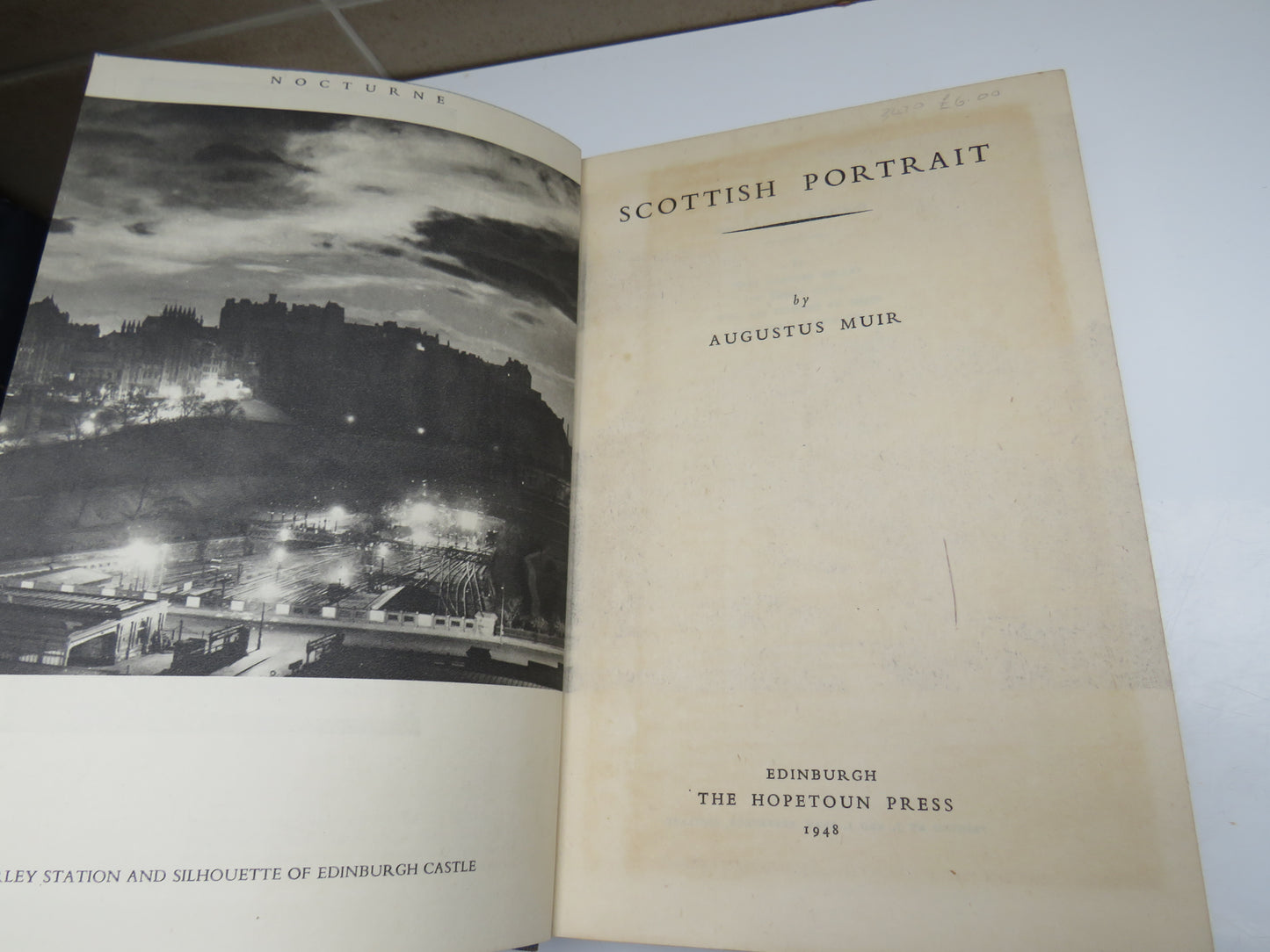 Scottish Portrait By Augustus Muir 1948 1st Edition