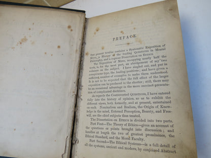 Mental and Moral Science Compendium Of Psychology and Ethics By Alexander Bain 1868 book image 4