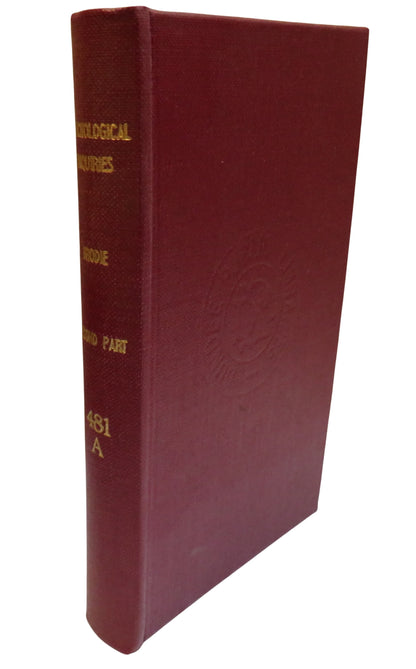 Psychological Inquires The Second Part Physical and Moral History of Man By Sir Benjamin C. Brodie 1 book front cover