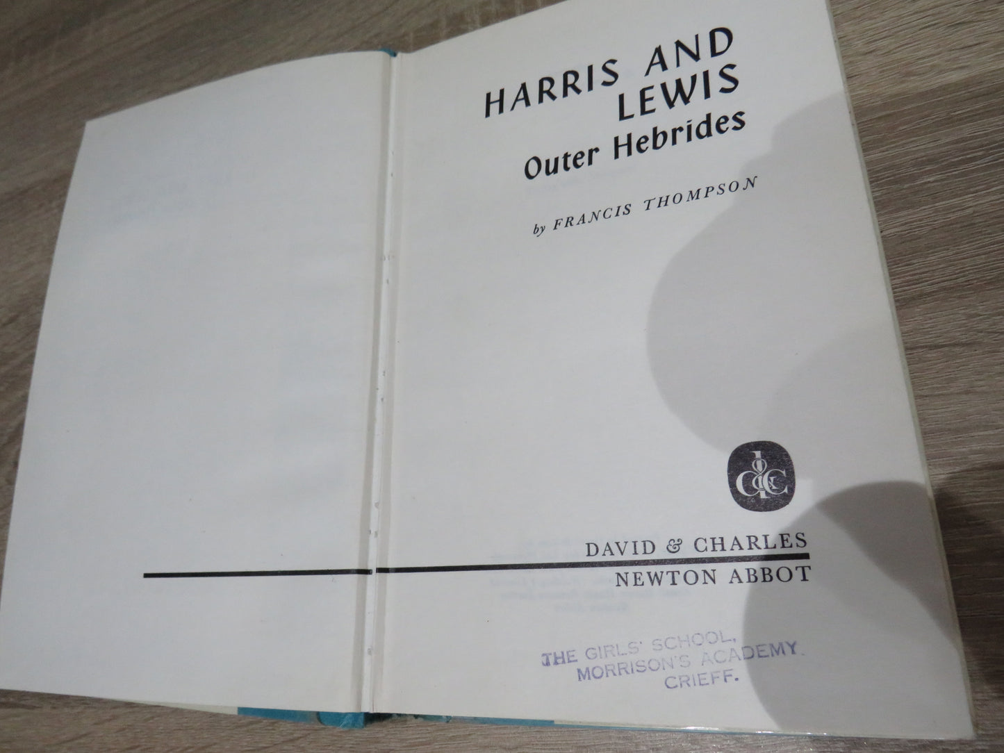 Harris and Lewis Outer Hebrides By Francis Thompson 1968