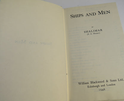 Ships and Men By Shalimar 1946 book image 4